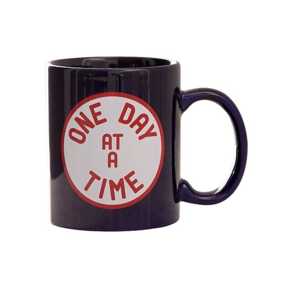 Urban Outfitters One Day at a Time Mug Cute Home Work Office Kitchen - Picture 1 of 6